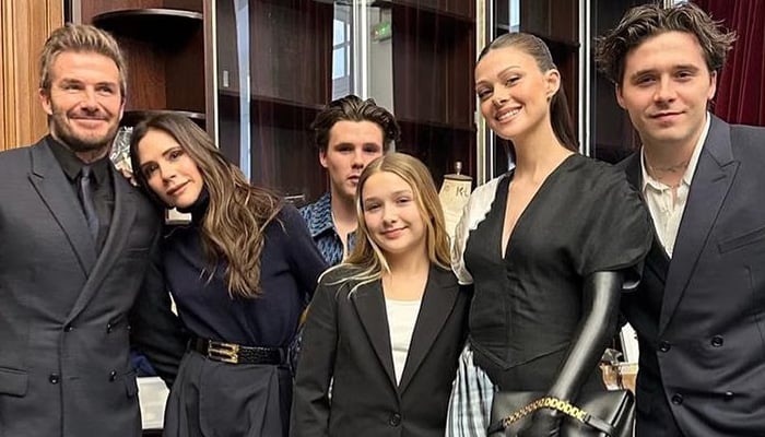 Victoria Beckham shows love for David and children