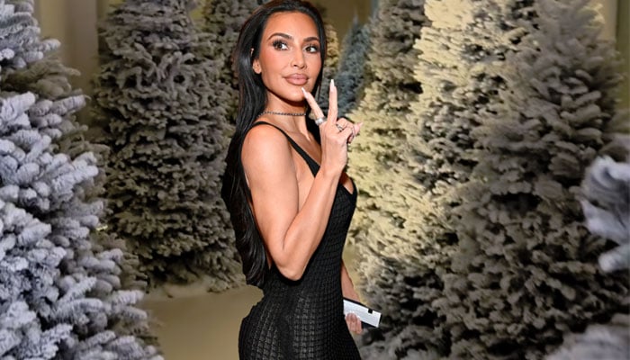 Kim Kardashian puts joy over pain during Christmas