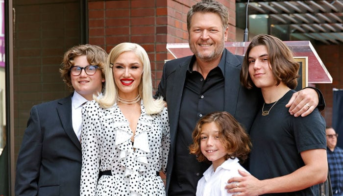 Blake Shelton is stepdad to Gwen Stefanis three sons