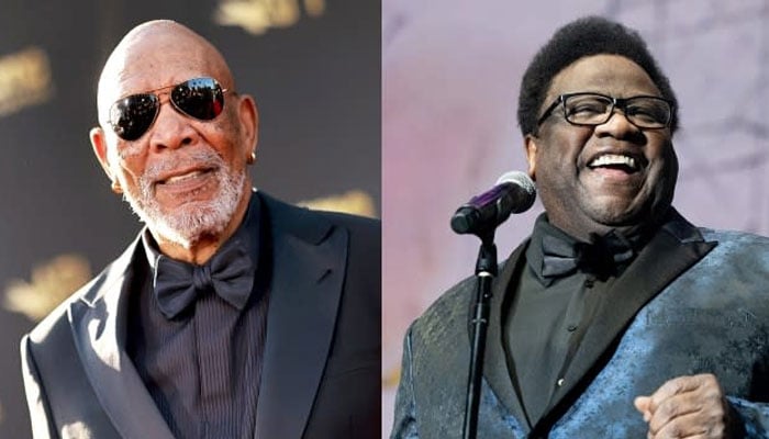 Morgan Freeman and Al Green enjoy duet on New Year