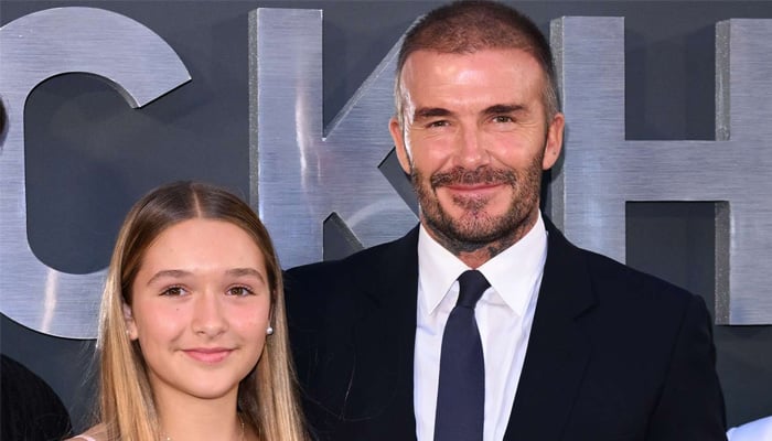 David Beckham kicks off new year with daughter Harper in Miami