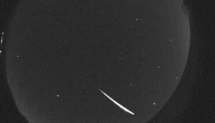 An image of the Quadrantid Meteor. — Nasa/File