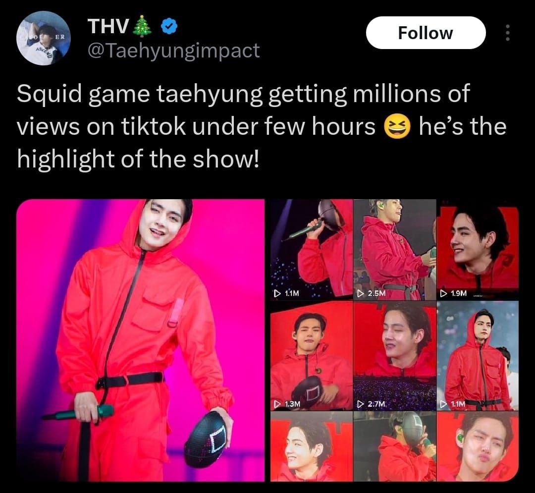 BTS Taehyung goes viral amid ‘Squid Game casting speculation