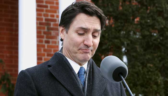 Canadas Prime Minister Justin Trudeau speaks to reporters from his Rideau Cottage residence in Ottawa, Ontario, Canada, January 6, 2025. — Reuters