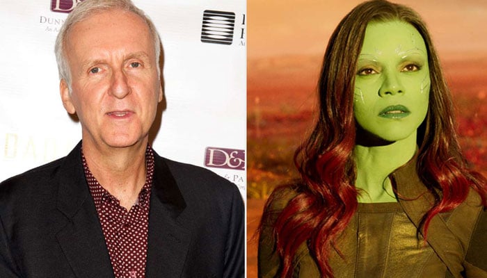 James Cameron makes Zoe Saldaña day after big win