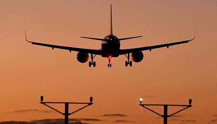 A passenger aircraft descends to land at Heathrow Airport. — Reuters/File