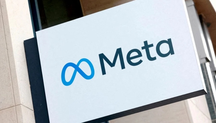 The logo of Meta Platforms business group is seen in Brussels, Belgium. — Reuters