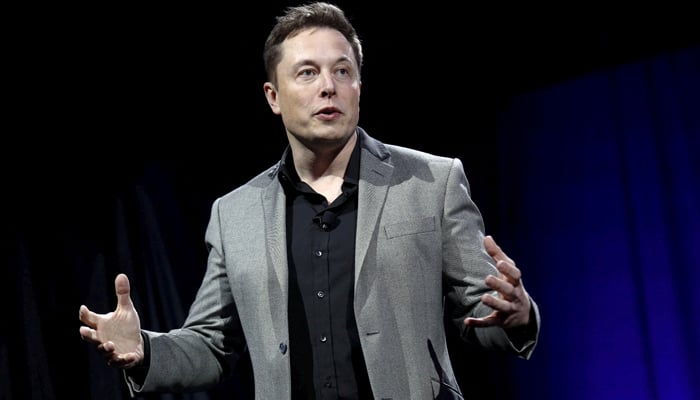 Tesla CEO Elon Musk speaks at an event in Hawthorne, California April 30, 2015. — Reuters