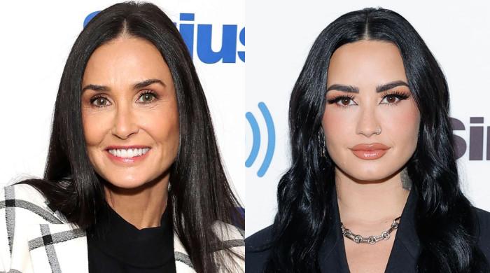 Demi Moore explains different pronunciations of her and Demi Lovato's names