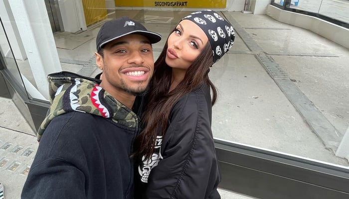 Jesy Nelson flaunts bare baby bump amid twin pregnancy news with Zion Foster