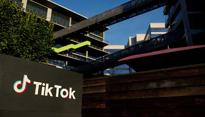 A view shows the office of TikTok after the US House of Representatives overwhelmingly passed a bill that would give TikToks Chinese owner ByteDance about six months to divest the US assets of the short-video app or face a ban, in Culver City, California, March 13, 2024. — Reuters