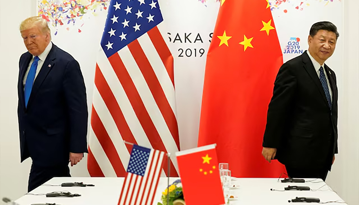 US President Donald Trump attends a bilateral meeting with Chinas President Xi Jinping during the G20 leaders summit in Osaka, Japan, June 29, 2019. — Reuters