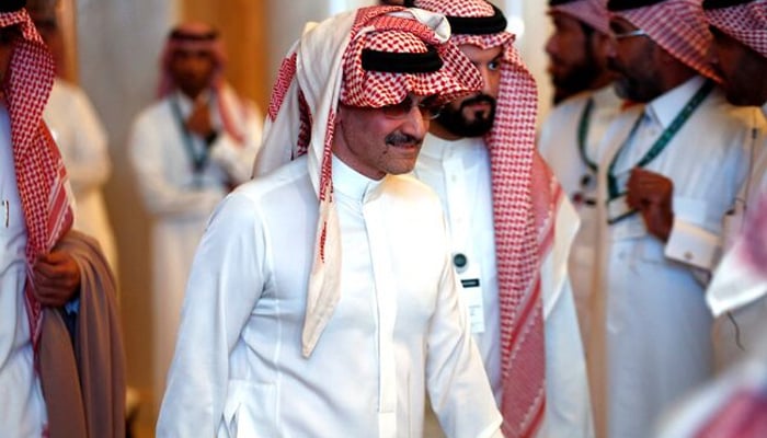 Saudi Arabian billionaire Prince Alwaleed bin Talal attends the investment conference in Riyadh, Saudi Arabia. — Reuters/File