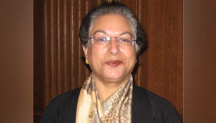 Pioneering lawyer and pro-democracy campaigner Hina Jilani. — IBA/Hina Jilani