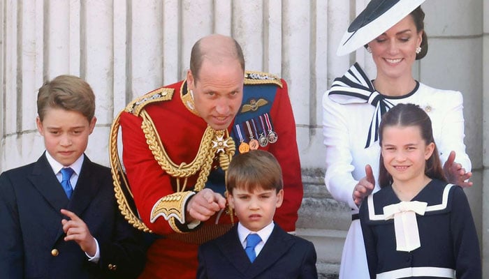 Prince William makes cheeky remark about Prince Louis