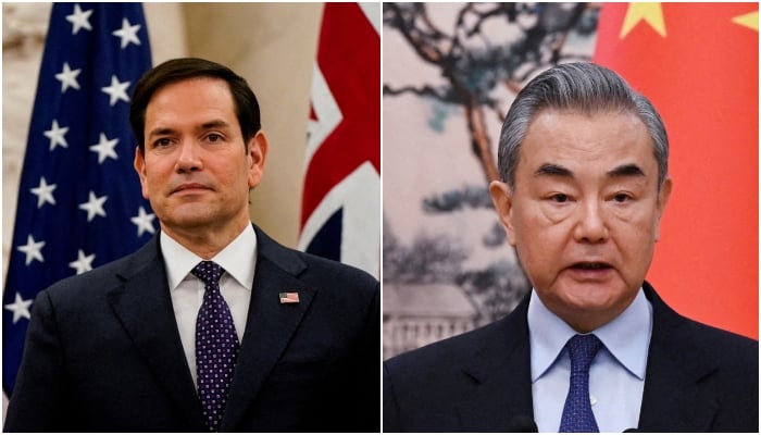 US Secretary of State Marco Rubio (left) and his Chinese counterpart Wang Yi. — Reuters/File