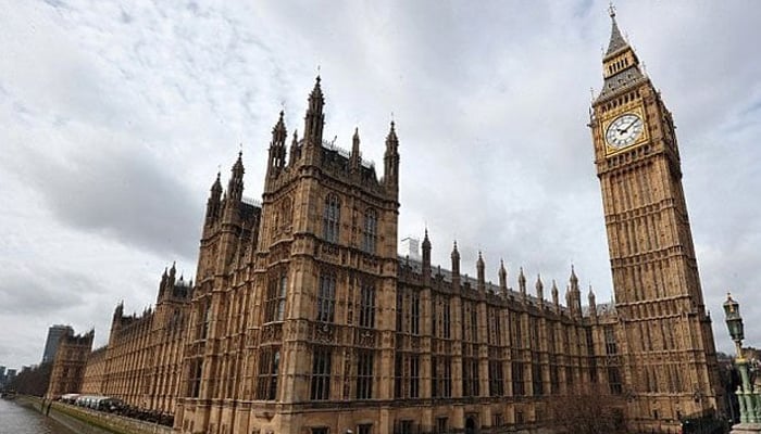 This file photo shows the British parliament. — AFP