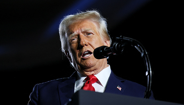 US President Donald Trump speaks at an event about the economy at the Circa Resort and Casino in Las Vegas, Nevada, US, January 25, 2025. — Reuters