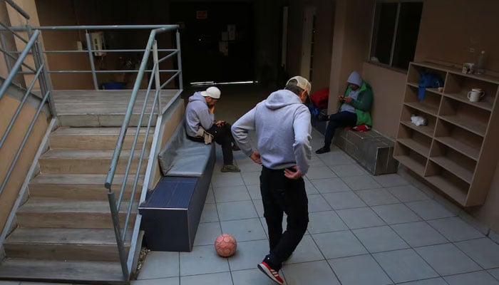 Muslim migrants stranded at the Assabil shelter in Tijuana, Mexico January 21, 2025. — Reuters