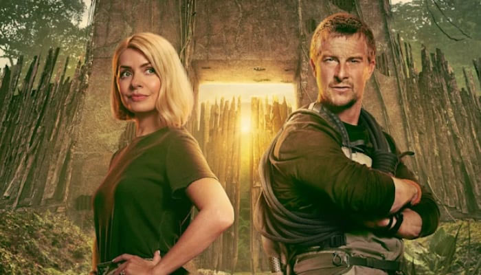 Holly Willoughby and Bear Grylls are co-hosting Celebrity Bear Hunt