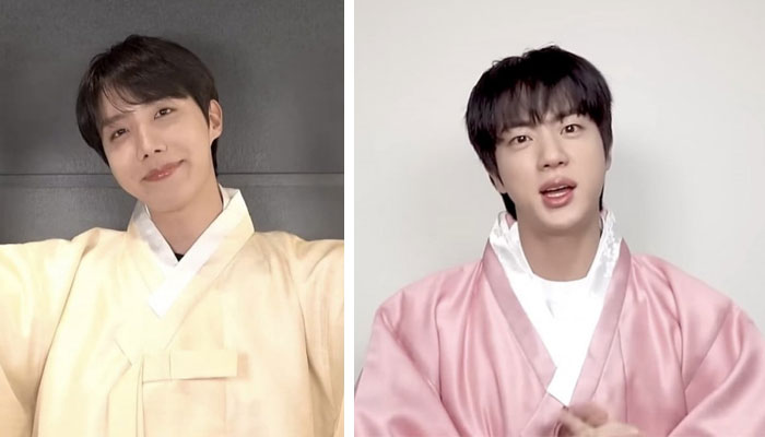 BTS Jin and J-Hope address fans for Lunar New Year