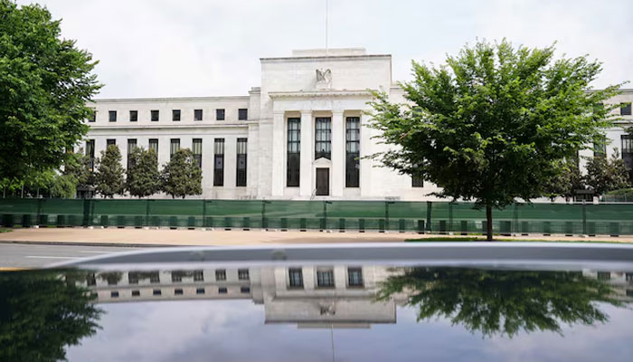 The exterior of the Marriner S. Eccles Federal Reserve Board Building is seen in Washington, D.C., US, June 14, 2022. — Reuters