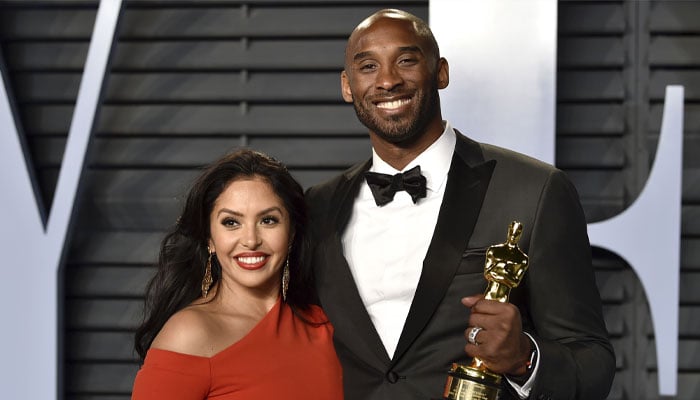 Vanessa Bryant honours late husband Kobe Bryant