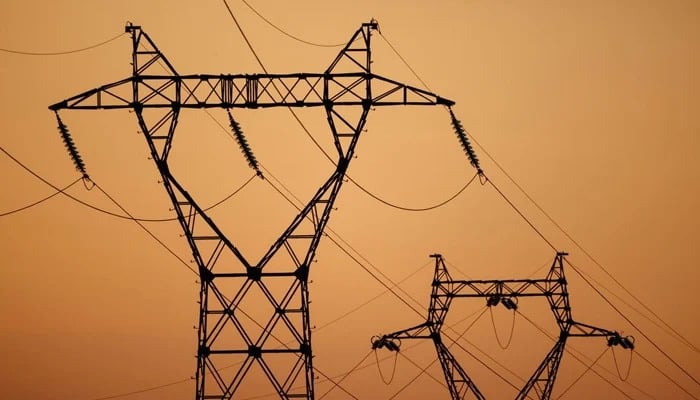 This undated image shows a view of power grid towers. — Reuters/File