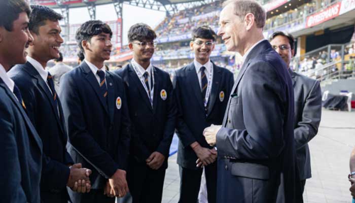 Prince Edward promotes his own initiative during foreign visit