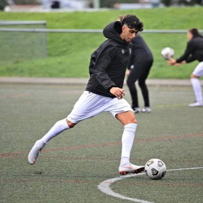 Pakistan-origin footballer Haris Zeb pictured during a match. — Reporter