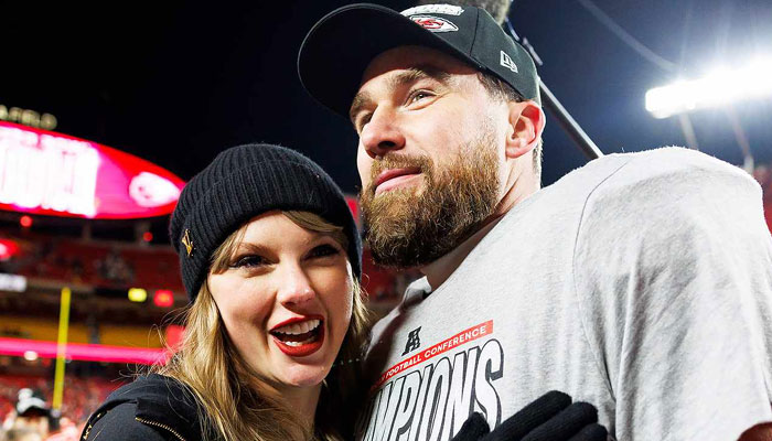 Travis Kelce competes with Taylor Swift in healthy way