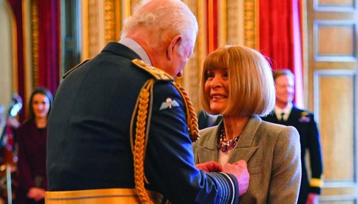 Anna Wintour breaks silence after returning to Buckingham Palace