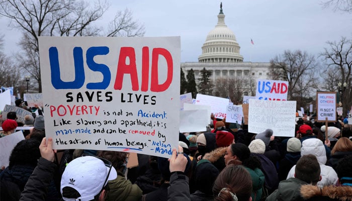 Trump’s USAID shutdown halts life-saving programmes, threatens global security