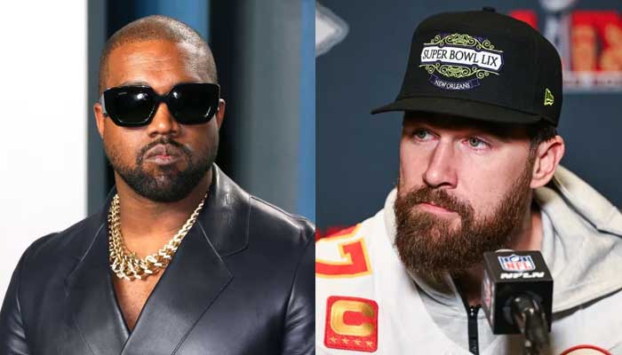 Travis Kelce makes rare remark on Kanye West after his Grammys stunt