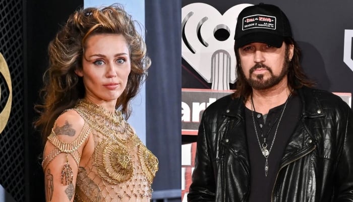 Photo: Miley Cyrus upset as Billy Ray Cyrus continues to hurt himself: Source