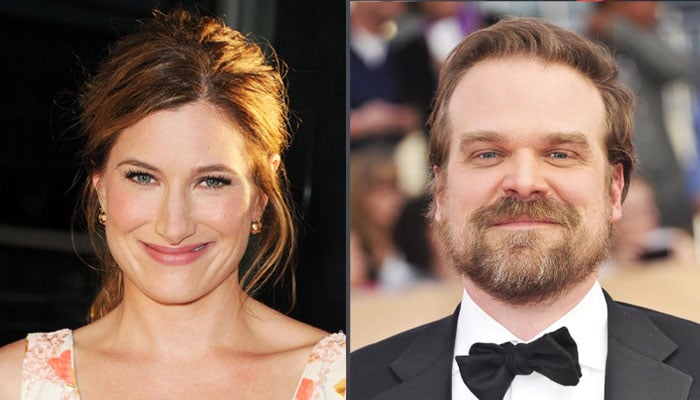 Kathryn Hahn and David Harbour gives a Gen Z approved speech