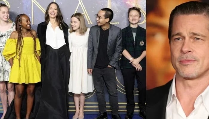 Photo: Angelina Jolies dreams crushed as Brad Pitt kids start to disobey: Report