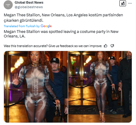 Megan Thee Stallion makes headlines at the Fanatics Super Bowl party