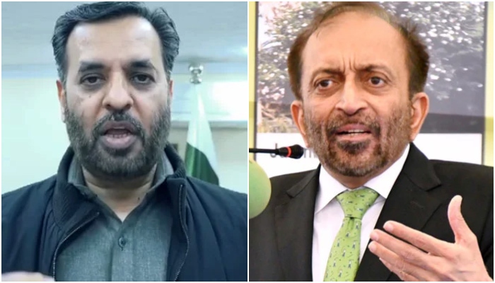 The leaders of MQM-P Mustafa Kamal (on the left) and Dr Farooq Sattar in these undated photos. - Facebook / Syed Mustafa Kamal / Dr Farooq Sattar / File