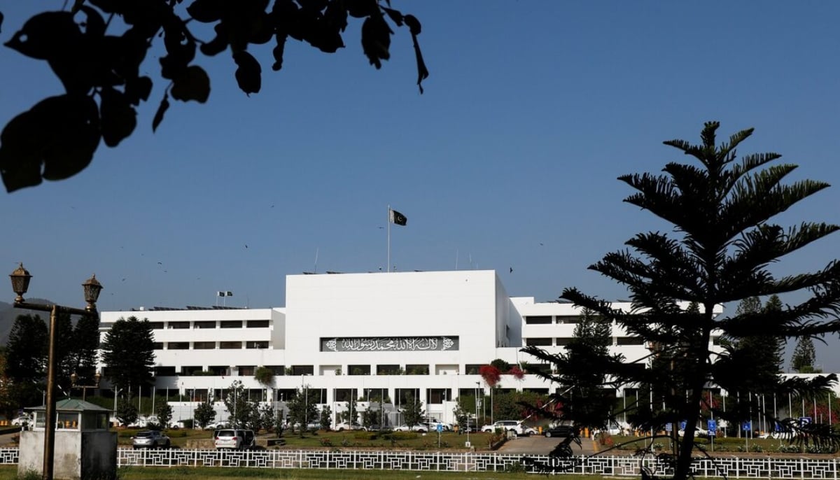 A general view of the Parliament House building in Islamabad, Pakistan April 10, 2022. — Reuters