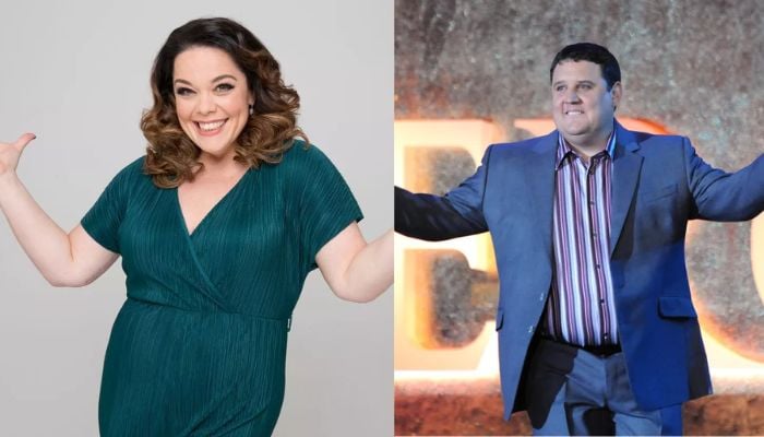 Lisa Riley claps back at Peter Kay’s weight jibe