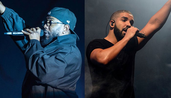 Drake reacts to Kendrick Lamars Super Bowl digs?