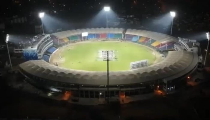 The National Bank Stadium in Karachi. — PCB