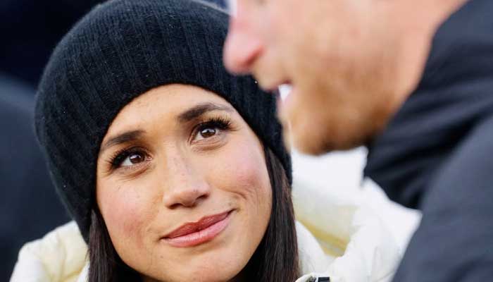 The way Meghan looks at Harry! Duke and Duchess kill separation rumors