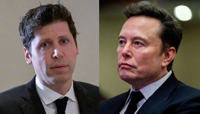 A combination of images shows OpenAI CEO Sam Altman (left) and Tesla CEO and owner of SpaceX and X, Elon Musk. — Reuters/File