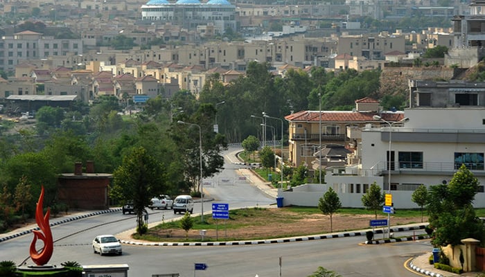 A general view of residential area of Rawalpindi on July 29, 2012. — AFP