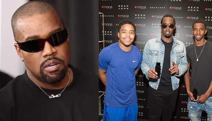 Diddys sons visit Kanye West after rappers shocking plea