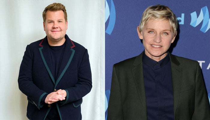 James Corden guides Ellen DeGeneres through life in the UK