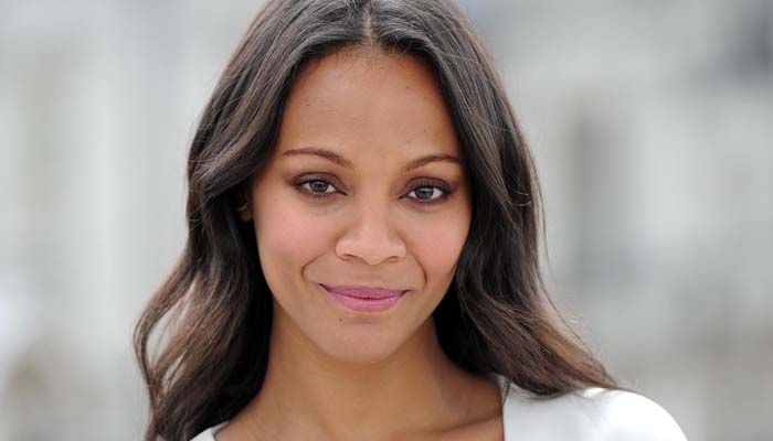 Zoe Saldana brings special guests to red carpet