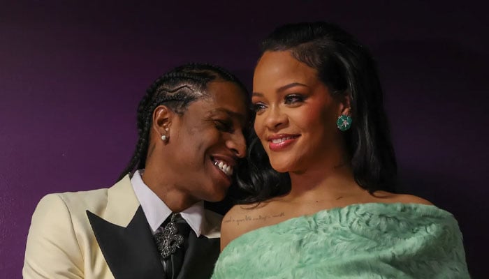 Rihanna pays ASAP Rocky Valentines Day tribute amid trial